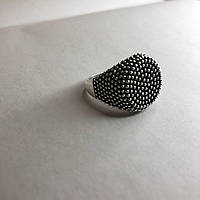 Крутое винтажное металлическое кольцо в стиле панк, размер 21