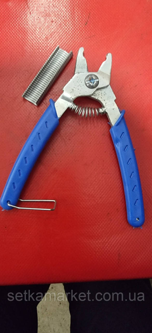 Скобообжимний інструмент, ручний