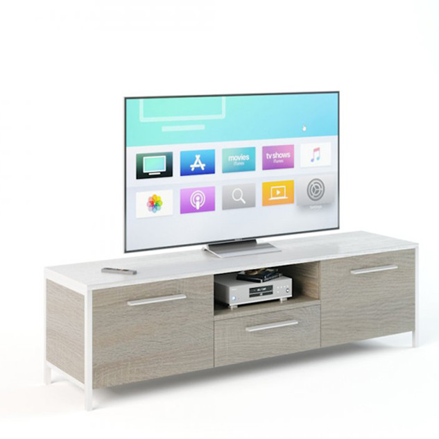 Тумба під телевізор "UNTV 01W 42,5×155×36,5"