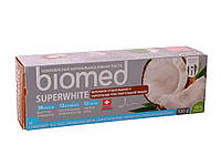 Зубна паста 100 г SUPERWHITE (Дбайливе відбілювання) ТМ BIOMED