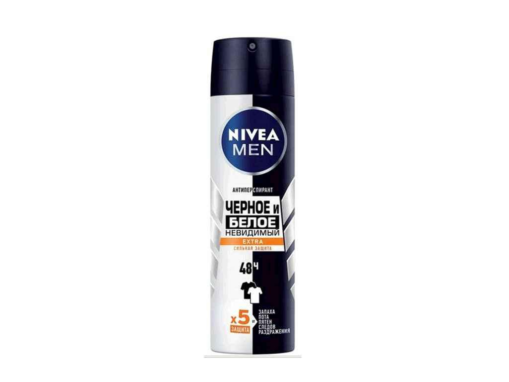 Дезодорант-антиперспірант 150мл Men Чорне і Біле Невидимий Ultimate Impact ТМ Nivea, фото 1