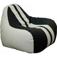 Кресло-мешок Примтекс плюс кресло-груша Simba Sport H-2200/D-5 M White-Black (Simba Sport H-2200/D-5 M) - Топ