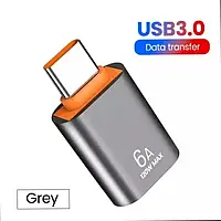 Адаптер c Type-C на USB 3.0 OTG, переходник с Тайп С на Юсби