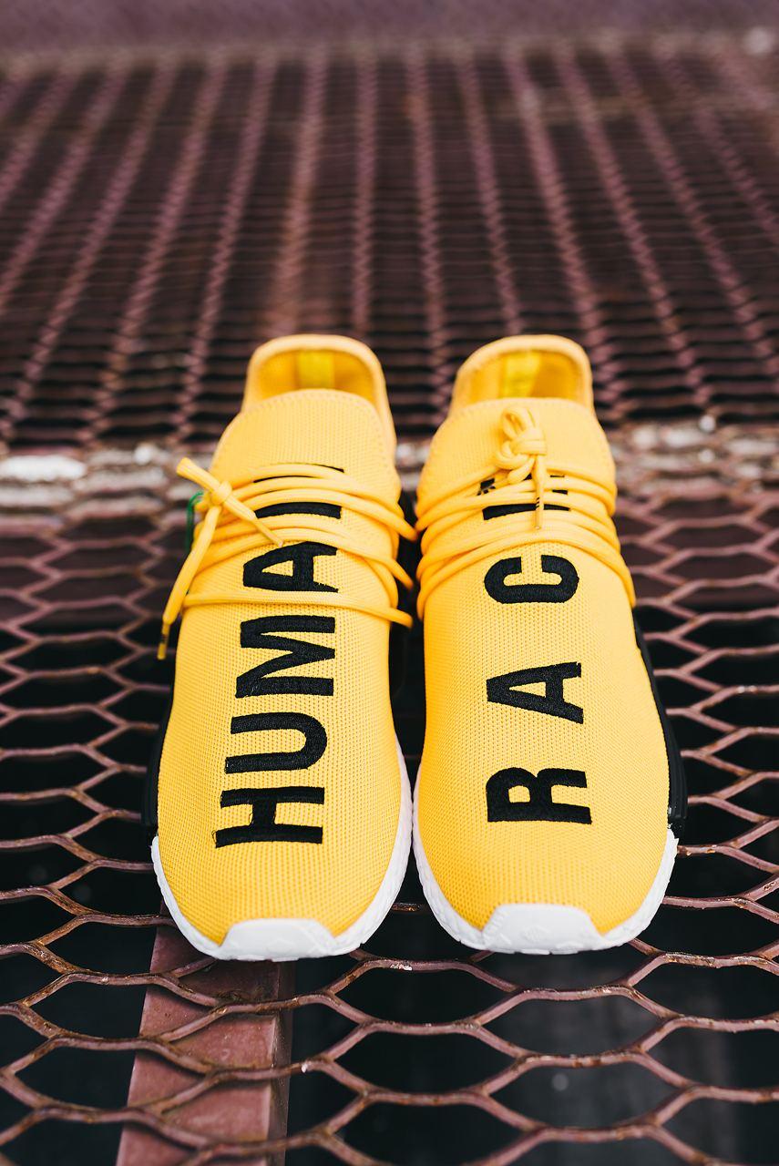 Yellow human sales race adidas