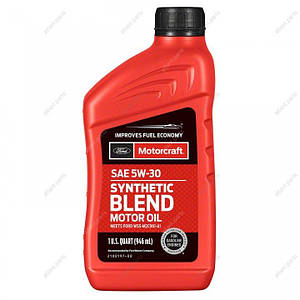 Масло 5W30 1кварта (946мл) Synt Blend FORD FORD XO5W30Q1SP Ford Connect, Transit XO5W30Q1FS, XO5W30QSP,