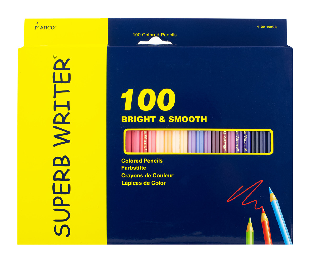 Олівці кольорові Marco Superb Writer 100 кольорів 4100-100