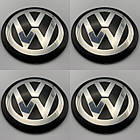 Наклейки для ковпачків з логотипом VW Volkswagen Фольксваген 56 мм наклейки Volkswagen 56 мм, фото 2