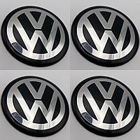 Наклейки для ковпачків з логотипом VW Volkswagen Фольксваген 75 мм наклейки Volkswagen 75 мм