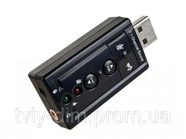 Звукова карта Dynamode C-Media 108 (USB-SOUND7) (код 183457)