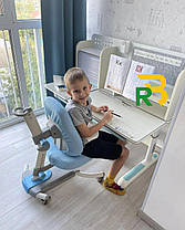 Регульований письмовий стіл парта в дитячу кімнату | Mealux Winnipeg MGBL, фото 3