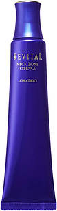 Shiseido Revital Neck Zone Essence відновлююча сироватка для шиї та декольте, 75 г