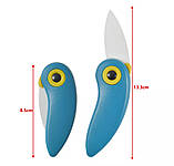 Складаний ніж папуги жовтий, фото 3