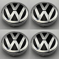 Колпачки с логотипом Volkswagen 63мм 59 мм VW для дисков rial real