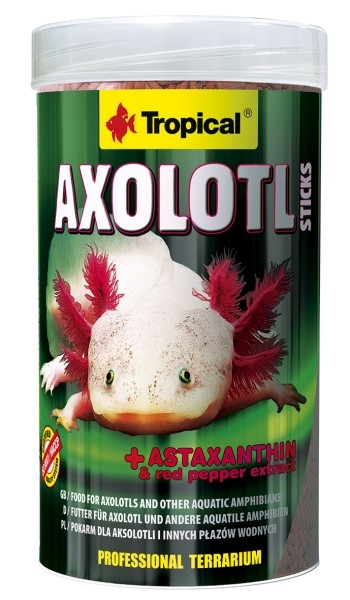 Корм для риб TROPICAL AXOLOTL STICKS PUSZKA 250мл