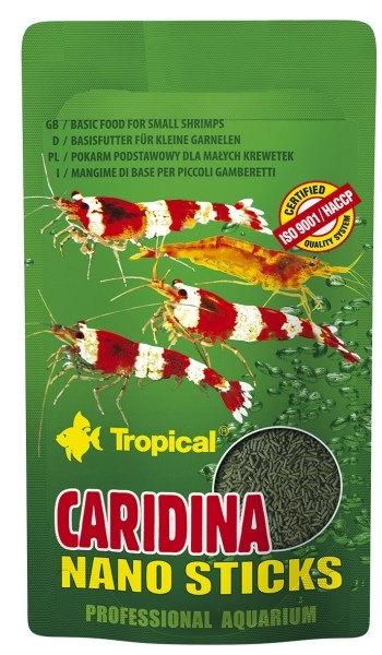 Корм для риб TROPICAL CARIDINA NANO STICKS TOREBKA10g