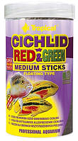 Корм для риб TROPICAL CICHLID RED&GREENmed.STIX250мл