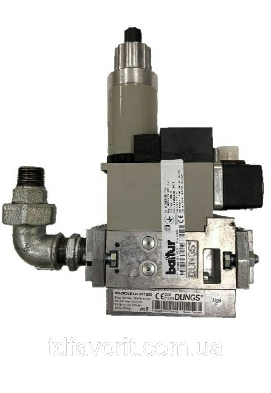 Газова рампа двоступенева Baltur BM405 A20C-R3/4 (DUNGS MB-ZRDLE 405 B01 S20)