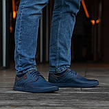 Польське чоловіче взуття 40, 41, 44 розмір синього кольору, фото 6