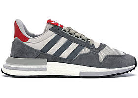 Кросівки Adidas ZX 500 RM Grey Four Scarlet — B42204