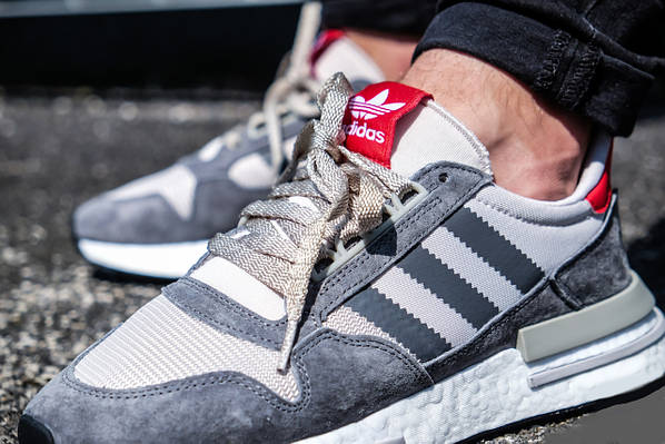 Adidas ZX 500 RM Grey Four Scarlet B42204 BOSSCROSS