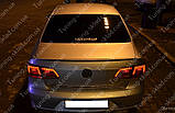 Спойлер Фольксваген Пассат Б7 (ліп спойлер на багажник Volkswagen Passat B7 седан), фото 3