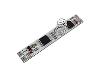 Сенсорний димер для профілю LED М296.3-10W з функцією пам'яті 5А пружина 10мм білий світлодіод