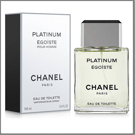 Chanel Egoiste Platinum туалетна вода 100 ml. (Chanel Egoiste Platinum), фото 2