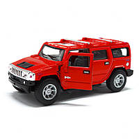 Коллекционная машинка HUMMER H2 SUV KT5337W инерционная красная игрушечная машинка Хаммер