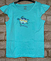 1, Хлопковая футболка с вышивкой морская черепашка Джимбори Gymboree Размер 10Т Рост 137-148 см