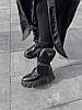 Ботинки Prada Monolith Pouch Tall Boots Black Leather, фото 8