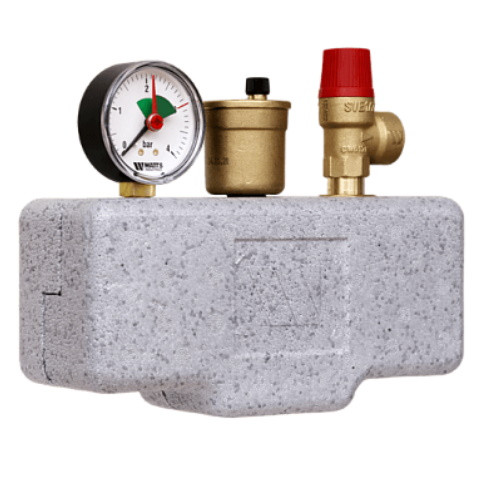 Група безпеки котла Watts KSG 30/20M-ISO 2 для закритих систем опалення, фото 1