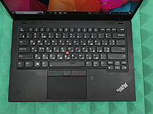Ультрабук Б-клас Lenovo X1 Carbon/14"/Core i5 4 ядра 1.6GHz/16GB DDR3/256GB SSD M.2/UHD Graphics 620/WebCam, фото 2