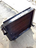 Радіатор водяного охолодження КамАЗ 5320 трирядне, мідний (ШААЗ), фото 3