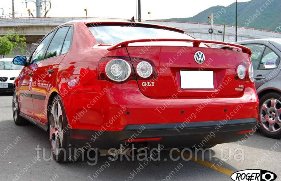 Спойлер на Фольксваген Джетта 5 (задній спойлер для Volkswagen Jetta 5), фото 1