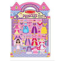 Набір для творчості Melissa&Doug Об'ємні багаторазові наклейки "Принцеси" (MD9100)