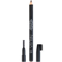 Карандаш для бровей NoUBA Eyebrow Pencil With Applicator 18 (8010573322180)