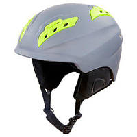 Шлем горнолыжный MS-96 L Серо-салатовый (60508033)