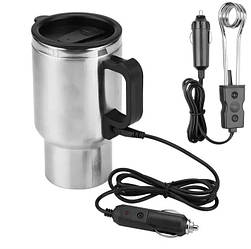 Термокухоль з електро окропом від прикурювача в машину від 12V