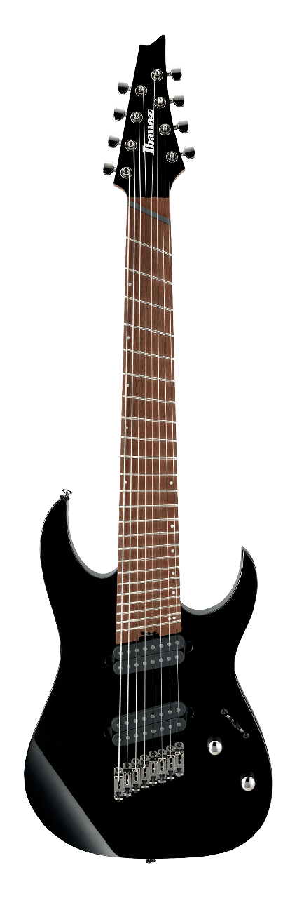 8-струнна електрогітара IBANEZ RGMS8 BK, фото 1