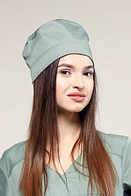 Медична шапка Оливкова