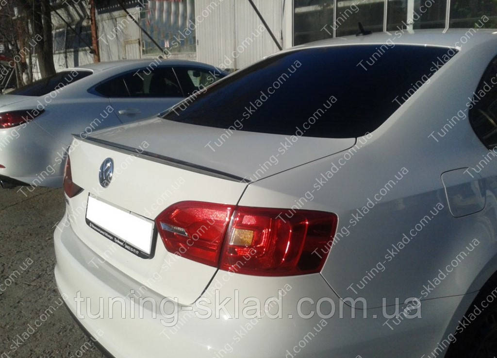 Спойлер Фольксваген Джетта 6 (ліп спойлер Volkswagen Jetta 6), фото 1