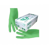Перчатки нитриловые нестерильные, без пудры, зеленого цвета