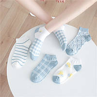 Комплект 5 пар носков женские носки жіночі шкарпетки