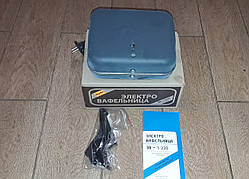 Вафельниця електрична Ласунка ЕВ-1/220 Виробник Україна г Дніпр сірого кольору