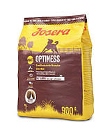 Josera (Йозера) Optiness - Корм для взрослых собак с пониженным содержанием белка (картофель и баранина) 900гр