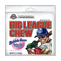 Жвачки Big League Chew Bubble Gum Outta Here Original 60g