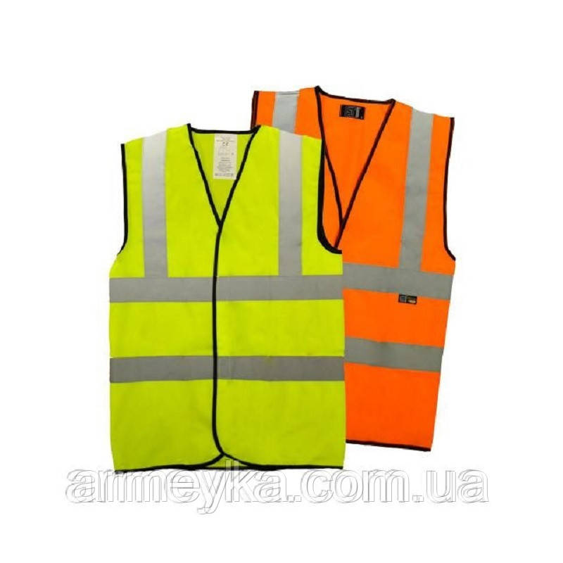 Жилет світловідбиваючий high visibility (надп. інше) зелений нейлон, оригінал Британія