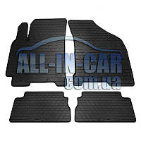 Резиновые автомобильные коврики на Daewoo Gentra 2013- (4шт) Stingray