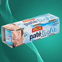 Паштет ARGAL Pate Light, без глютена (3 шт × 80 г) Испания