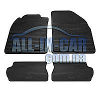 Резиновые автомобильные коврики на Ford Fiesta 2002-2012 (4шт) Stingray